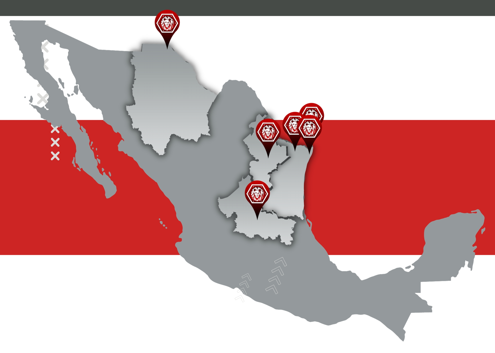 mapa lion mapa lion